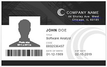 Employee ID template