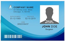 employee id card template