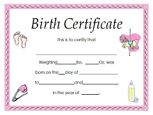 us birth certificate sample