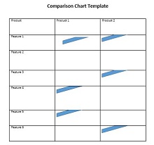 comparison chart design
