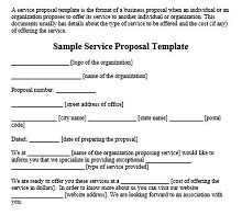 service offering template