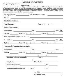 example of medical release form