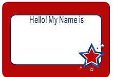 conference name tag template