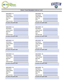 excel address book template
