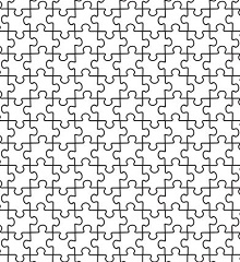 Puzzle piece template