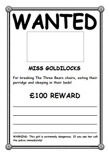wanted poster template