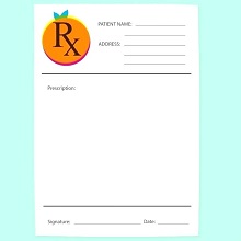 printable prescription pad