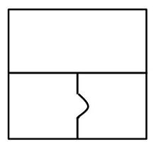3 piece puzzle template