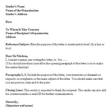to whom it may concern cover letter