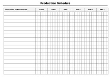 excel schedule templates