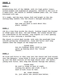 Screenplay Template free download