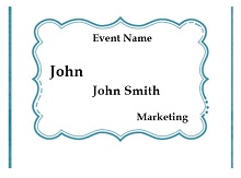 free name badge templates microsoft