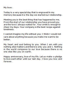 anniversary letter to wife