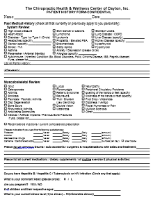 doctor visit form template, printable family health history form 
