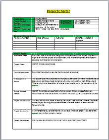 Project Charter Template