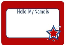 50 Beautiful Name And Badge Templates Doc Excelshe