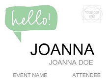 free name tag templates