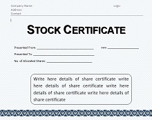 printable disney stock certificate