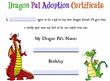 adoption certificate template word