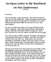 anniversary letter to my husband