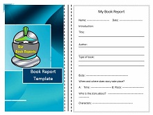 free book report template, book report template high school
