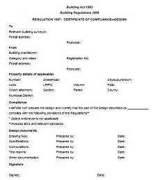certificate of compliance sample