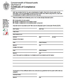 certificate of compliance example
