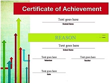 certificate of achievement templates