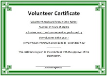 proof of volunteer work letter template