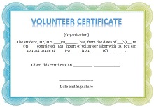 volunteering certificate doc
