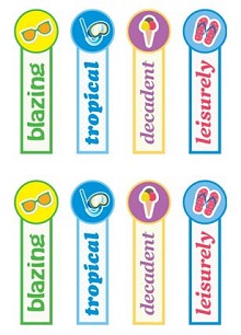 Cool Bookmark Template