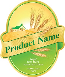 Product label Sample