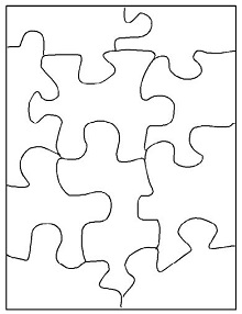 Printable Puzzle Piece Templates
