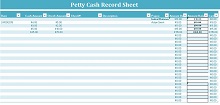 petty cash form pdf