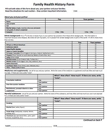 new dental medical history form template (word)