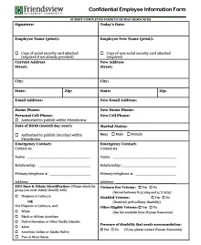 employee information form pdf