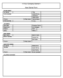 employee register form