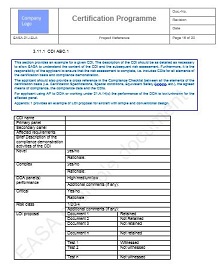 certificate of compliance form template