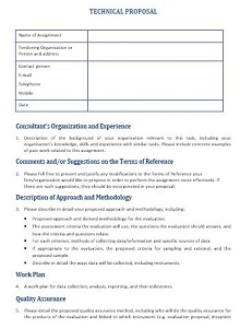 it consulting proposal template