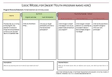 sample logic model template