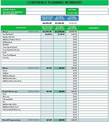 nonprofit operating budget template