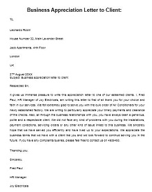 recognition letter example