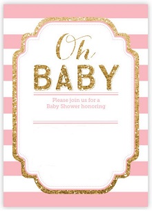 free baby shower invitation templates for word