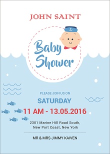 boy baby shower invitations free