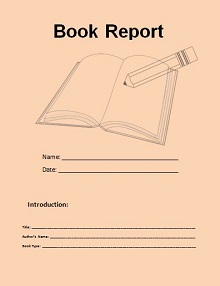 free printable book reports