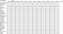 Bookkeeping Template Excel