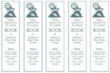 free printable bookmark template