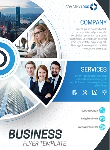 Business Cover Page editable template