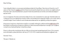 business development reference letter