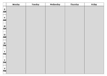 course planner template